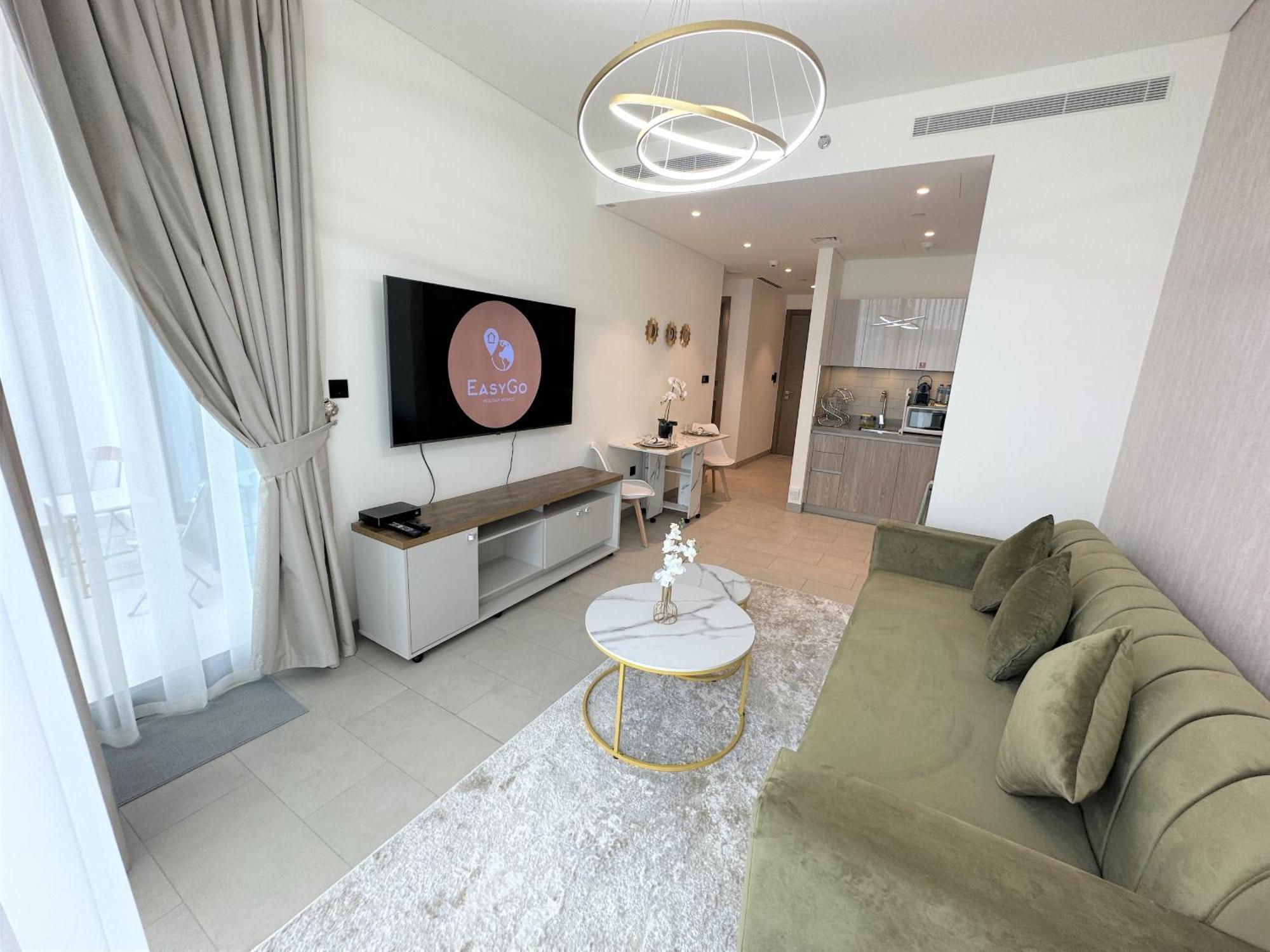 Appartamento Easygo - Sobha Waves 1 Bedroom & Study Modern